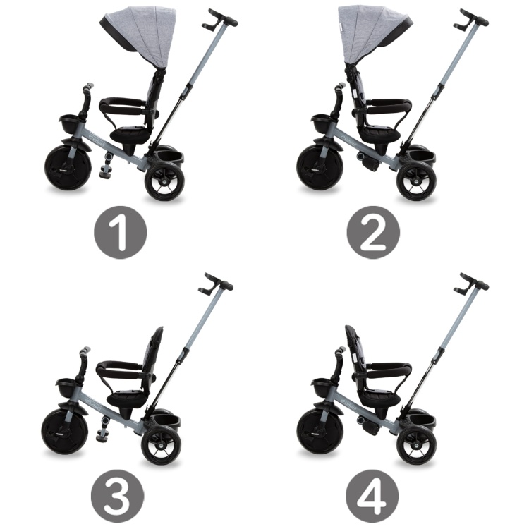 AXEL Titanium Gray Tricycle