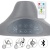 LUXI Melange Electric Baby Bouncer 2in1