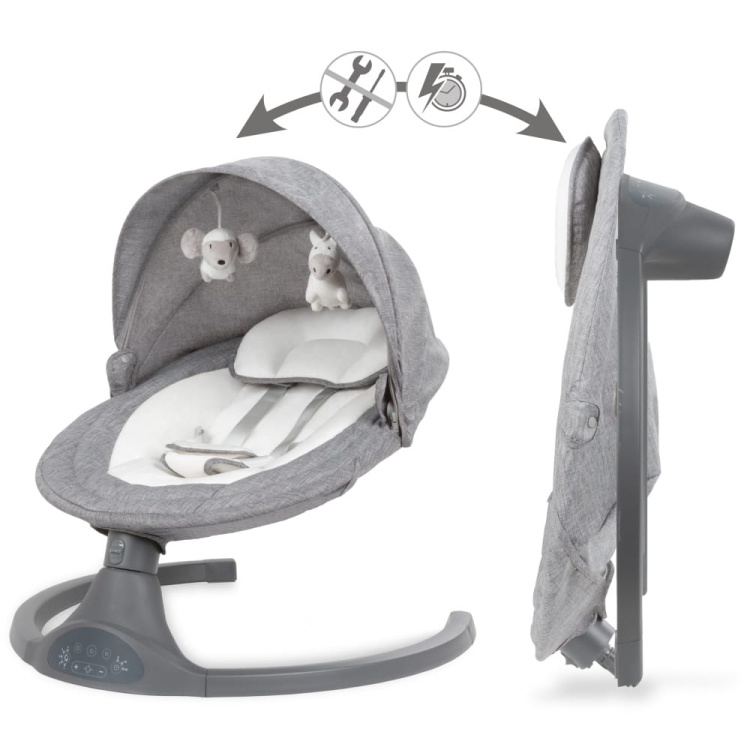 LUXI Melange Electric Baby Bouncer 2in1