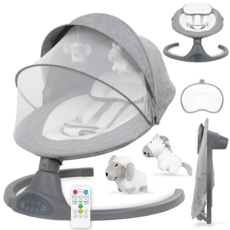 LUXI Melange Electric Baby Bouncer 2in1