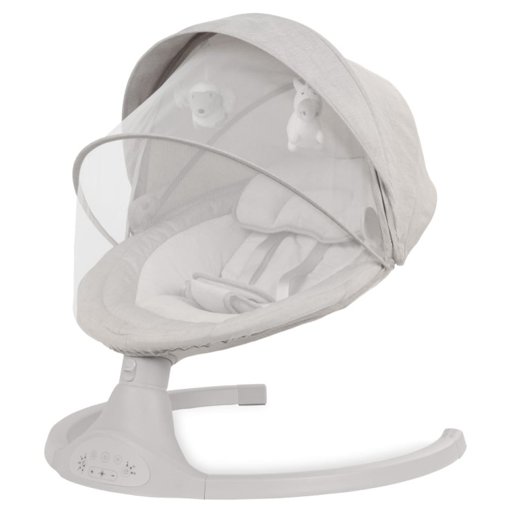 LUXI Beige Electric Baby Bouncer 2in1