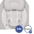 LUXI Beige Electric Baby Bouncer 2in1