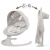LUXI Beige Electric Baby Bouncer 2in1