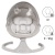 LUXI Beige Electric Baby Bouncer 2in1