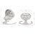 LUXI Beige Electric Baby Bouncer 2in1