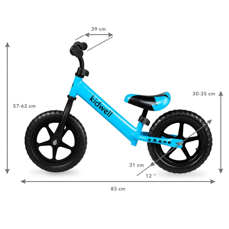 Balance Bike REBEL Blue