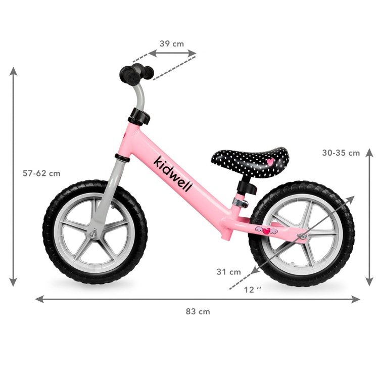 Balance Bike REBEL Pink