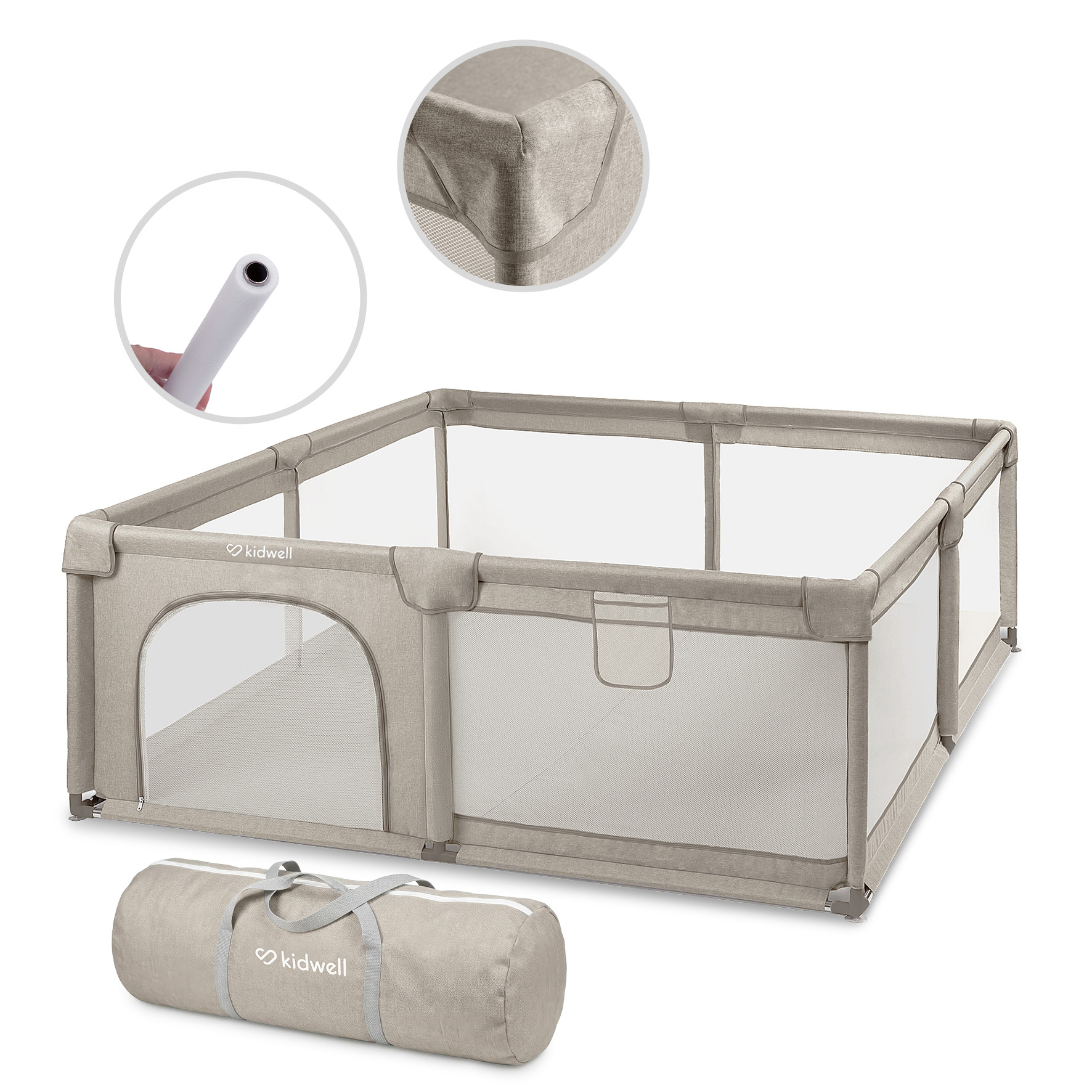 Kojec Kidwell FANKO 180x200 Beige