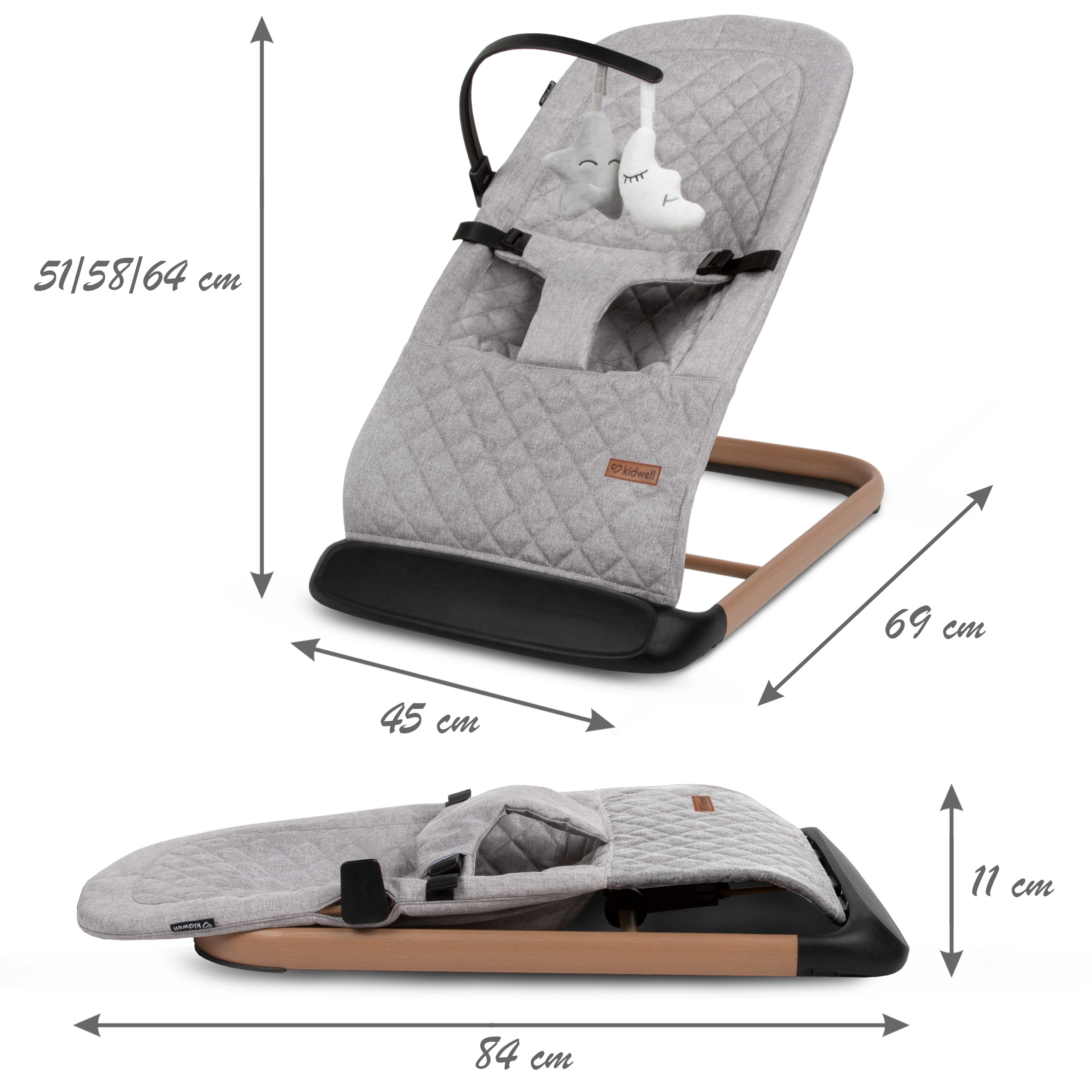 Laro Black/Wooden
