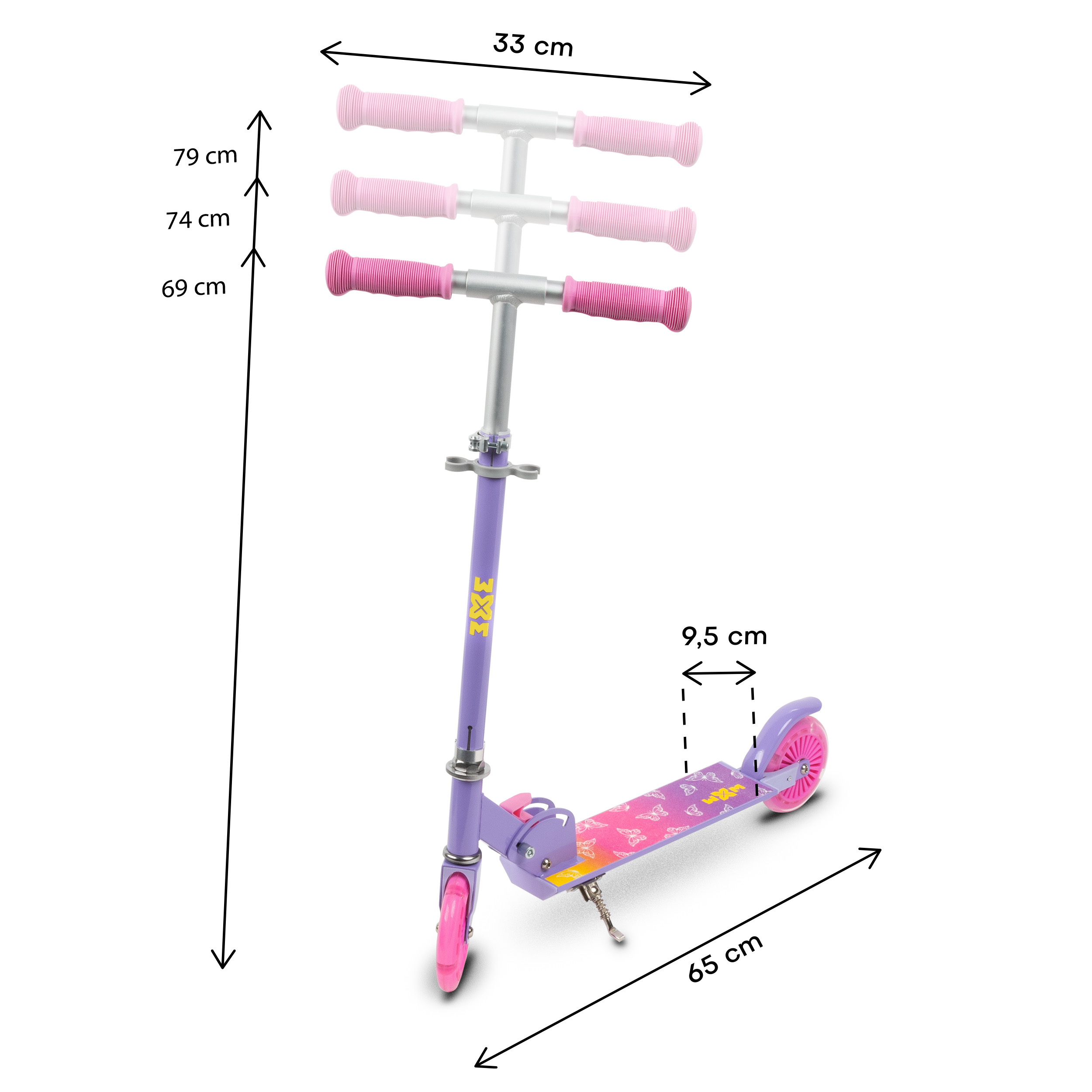 Hulajnoga WXM SKIPO Butterfly