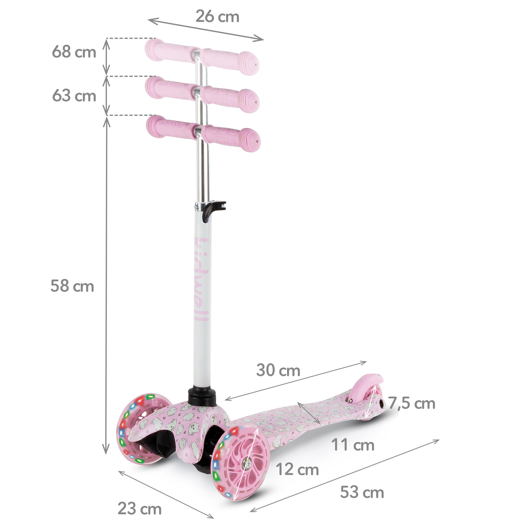 Hulajnoga Kidwell UNO Puppy